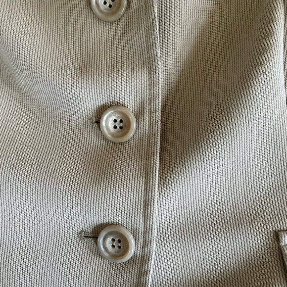 ANTONIO MELANI Beige Blazer Jacket Sz10 - Picture 9 of 10